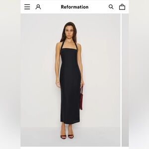 Reformation Alli Silk Dress
